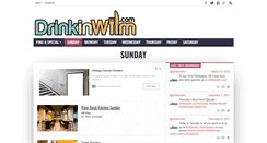 Desktop Screenshot of drinkinwilm.com