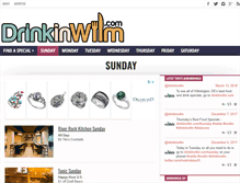 Tablet Screenshot of drinkinwilm.com